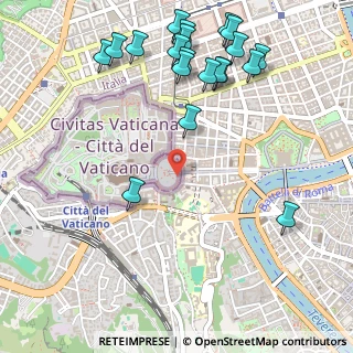 Mappa Largo del Colonnato, 00120 Roma RM, Italia (0.698)
