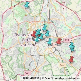 Mappa Via delle Scuderie, 00187 Roma RM, Italia (3.53385)