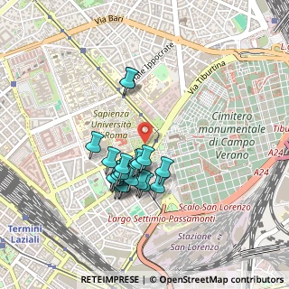 Mappa De Lollis- Verano, 00185 Roma RM, Italia (0.4015)
