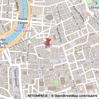 Mappa Via di Campo Marzio,  12, 00186 Roma, Roma (Lazio)