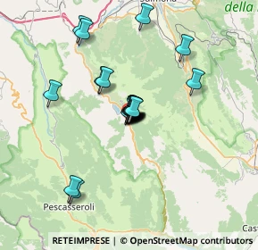 Mappa Via Ciorla, 67038 Scanno AQ, Italia (5.182)