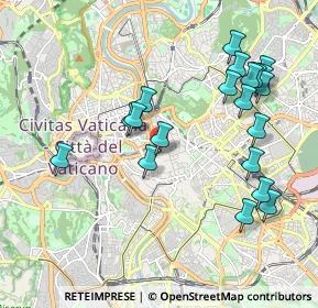 Mappa Vicolo Rosini, 00186 Roma RM, Italia (2.22)