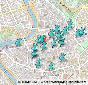 Mappa Vicolo Rosini, 00186 Roma RM, Italia (0.4425)