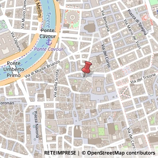Mappa Via di Campo Marzio, 12, 00186 Roma, Roma (Lazio)