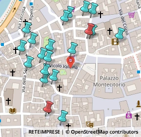 Mappa Vicolo Rosini, 00186 Roma RM, Italia (0.1475)