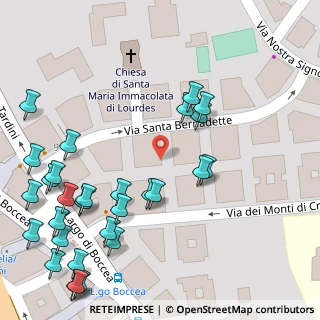 Mappa Via dei Monti di Creta, 00165 Roma RM, Italia (0.07241)