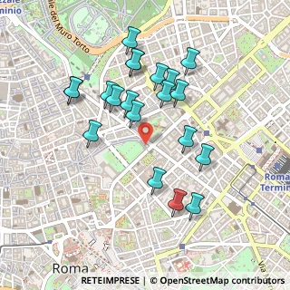 Mappa Via dei Giardini, 00187 Roma RM, Italia (0.4715)
