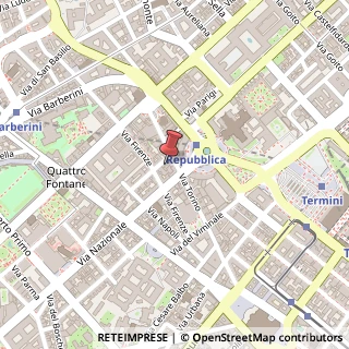 Mappa Via Modena, 5, 00184 Roma, Roma (Lazio)