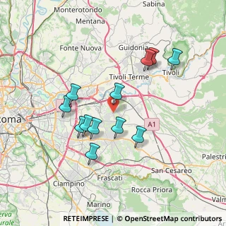 Mappa Via Montemitro, 00132 Roma RM, Italia (7.02917)