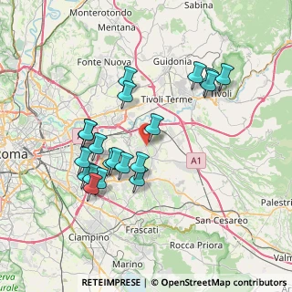 Mappa Via Montemitro, 00132 Roma RM, Italia (7.521)