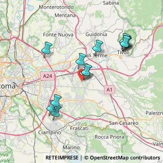 Mappa Via Montemitro, 00132 Roma RM, Italia (8.29923)