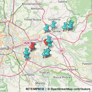 Mappa Via Montemitro, 00132 Roma RM, Italia (6.49143)