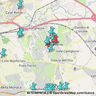 Mappa Via Montemitro, 00132 Roma RM, Italia (2.9265)