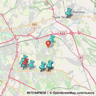 Mappa Via Montemitro, 00132 Roma RM, Italia (5.08538)