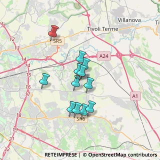 Mappa Via Montemitro, 00132 Roma RM, Italia (2.78833)