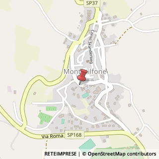 Mappa Via roma 161/a, 86032 Montecilfone, Campobasso (Molise)