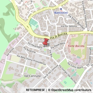 Mappa Via Peveragno,  56, 00166 Roma, Roma (Lazio)