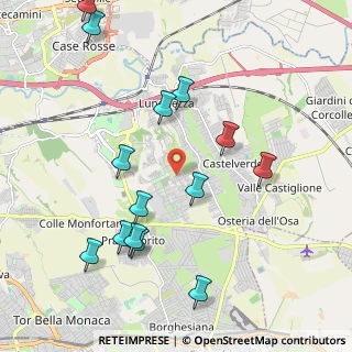 Mappa Via Roccacasale, 00132 Roma RM, Italia (2.4)
