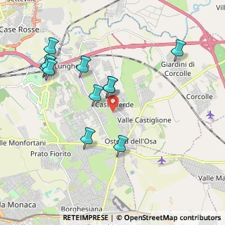 Mappa Via Scoppito, 00132 Roma RM, Italia (2.13545)