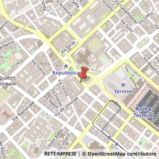 Mappa Via delle Terme di Diocleziano, 32, 00185 Roma, Roma (Lazio)