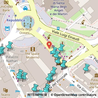 Mappa Via delle Terme di Diocleziano, 00185 Roma RM, Italia (0.08696)