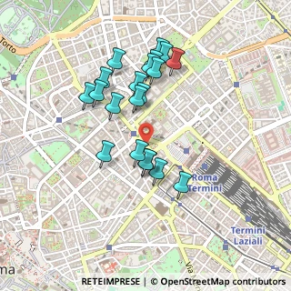 Mappa Via delle Terme di Diocleziano, 00185 Roma RM, Italia (0.431)