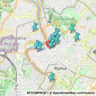 Mappa Via della Stelletta, 00186 Roma RM, Italia (0.66462)