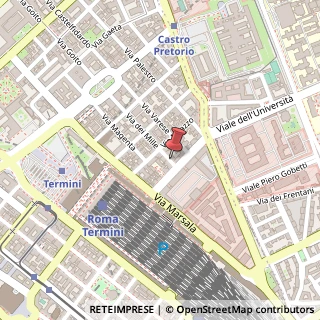 Mappa Via dei Mille, 64, 00185 Roma, Roma (Lazio)