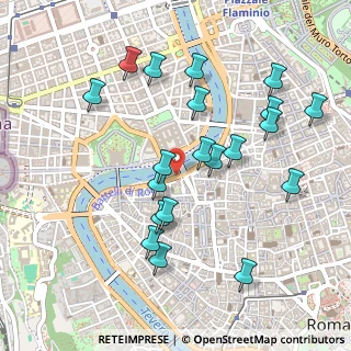 Mappa Via degli Acquasparta, 00186 Roma RM, Italia (0.5305)