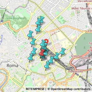 Mappa Via Marsala 29 h, 00185 Roma RM, Italia (0.774)