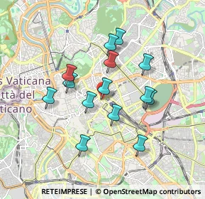 Mappa Largo Villa Peretti, 00185 Roma RM, Italia (1.62357)