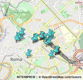 Mappa Largo Villa Peretti, 00185 Roma RM, Italia (0.661)