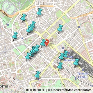 Mappa Boscolo Exedra Roma, 00185 Roma RM, Italia (0.577)