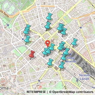 Mappa Boscolo Exedra Roma, 00185 Roma RM, Italia (0.446)
