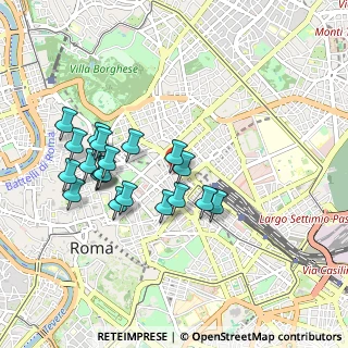 Mappa Piazza Esedra, 00185 Roma RM, Italia (0.932)