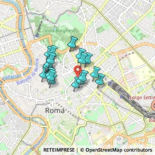 Mappa Via 20 Settembre, 00187 Roma RM, Italia (0.7035)