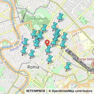 Mappa Via 20 Settembre, 00187 Roma RM, Italia (0.765)