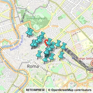 Mappa Via 20 Settembre, 00187 Roma RM, Italia (0.622)