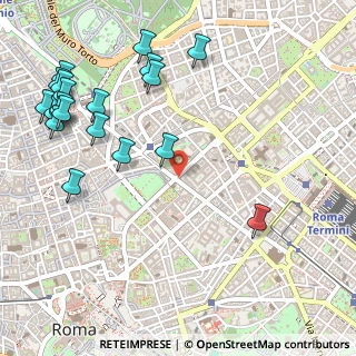Mappa Via 20 Settembre, 00187 Roma RM, Italia (0.729)