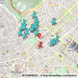 Mappa Via 20 Settembre, 00187 Roma RM, Italia (0.427)
