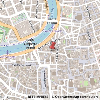 Mappa Via dell'Orso, 44, 00186 Roma, Roma (Lazio)