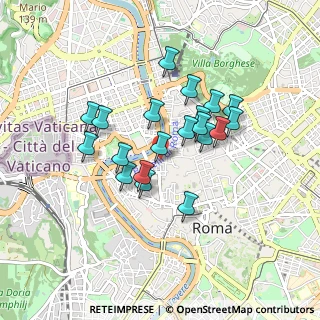 Mappa Via dei Portoghesi, 00186 Roma RM, Italia (0.754)