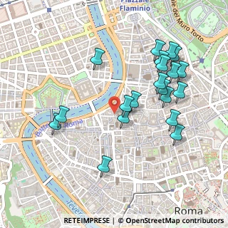 Mappa Via dei Portoghesi, 00186 Roma RM, Italia (0.536)