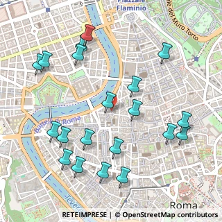 Mappa Via dei Portoghesi, 00186 Roma RM, Italia (0.627)