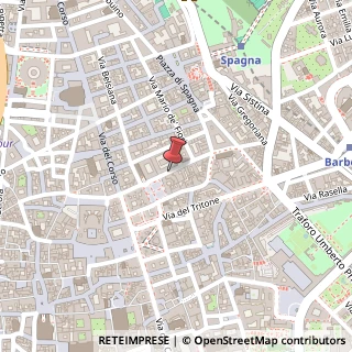 Mappa Via della Mercede, 55, 00187 Roma, Roma (Lazio)
