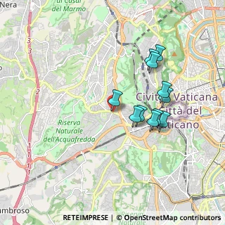 Mappa Via di Boccea, 00167 Roma RM, Italia (1.69)