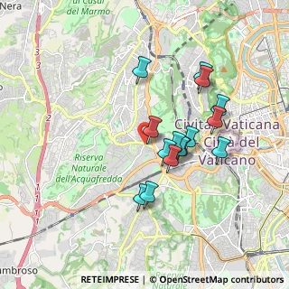 Mappa Via di Boccea, 00167 Roma RM, Italia (1.62867)