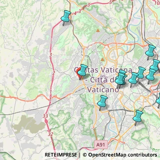 Mappa Via di Boccea, 00167 Roma RM, Italia (5.99769)