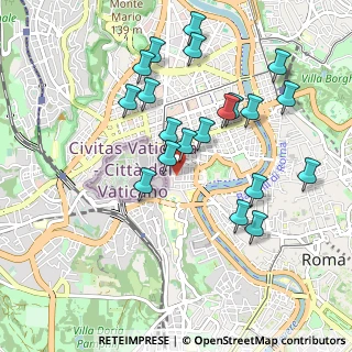 Mappa Vicolo delle Palline, 00183 Roma RM, Italia (1.0285)