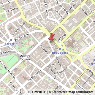 Mappa Via Torino, 92, 00184 Roma, Roma (Lazio)